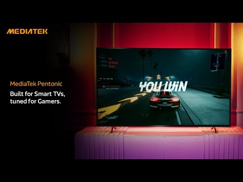 MediaTek Pentonic: Built for Smart TVs, Tuned for Gamers | 4K 165Hz, AI Power thumbnail