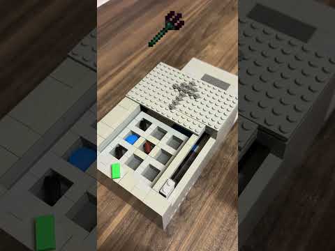 Crafting Minecraft Netherite Trident BUT Lego?? 🔱 thumbnail