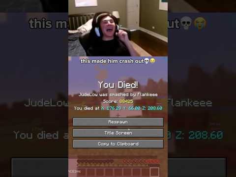 he was actually MAD?? #minecraft #gaming thumbnail