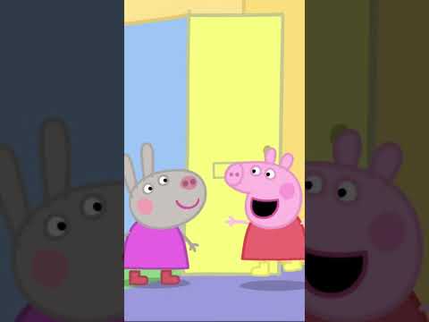Delphine Donkey Surprises Peppa Pig! 🐷🫏 #peppapig #shorts thumbnail