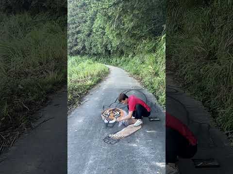Ho dipinto un leone per spaventare il cane di Ronaldo! 🦁 thumbnail