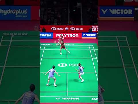 That backhand came out of nowhere #shorts #badminton #BWF thumbnail