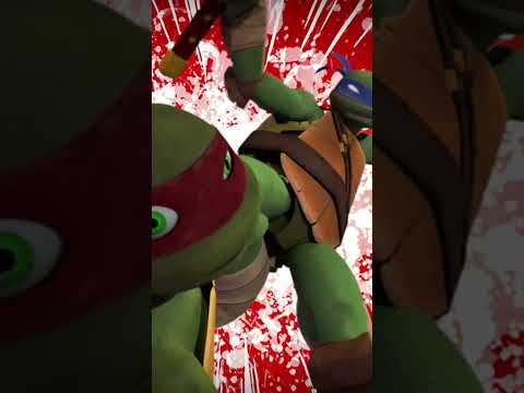 Tartarugas Ninja | Leo vs Raph: luta no dojo! 🤺 #Shorts thumbnail