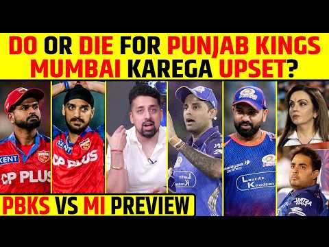 DO OR DIE FOR PUNJAB KINGS MUMBAI KAREGA UPSET? ? | PBKS VS MI PREVIEW | #pbksvsmi #ipl2026 #preview thumbnail