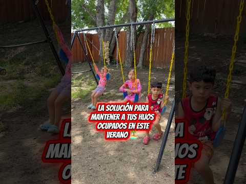 La solución perfecta para que sus hijos esten ocupados #lifeinusa #humor #couplecomedy #familia thumbnail