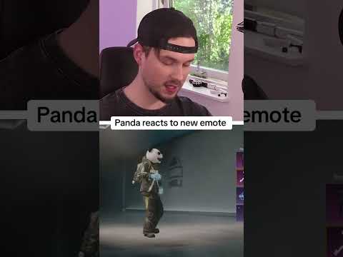 Panda reacts to new Emote thumbnail
