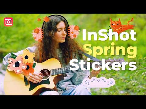 InShot Spring Stickers 🌸 Cute Aesthetic Stickers for Your Videos thumbnail