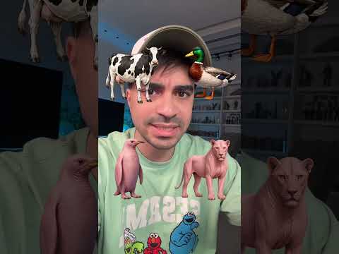 تحدي اختار لون الحيوان الصحيح 😂👌🏻 thumbnail