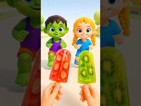 Brocco & Camilla Eat Giant Fruit Popsicles 🍓🥝 | Brushing Teeth Song by Doggy Doggy Cartoons thumbnail