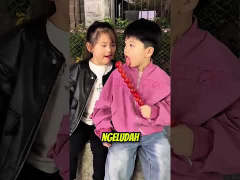 Bocil ini suka ambil makanan adiknya🤣 #shortviral thumbnail
