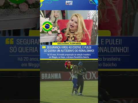 TORCEDORA RELEMBRA MOMENTO COM RONALDINHO #shorts thumbnail