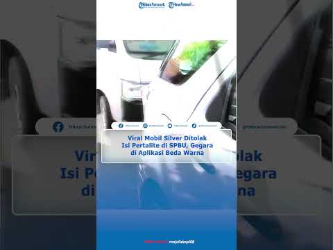 Gara-gara di Aplikasi MyPertamina Beda Warna, Viral Mobil Silver Ditolak Isi Pertalite di SPBU thumbnail