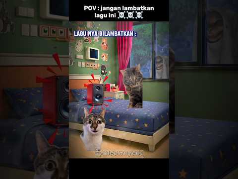 jangan di cobain ya teman² ☠️☠️☠️ #horror #cat #memes #hiburan #trending thumbnail