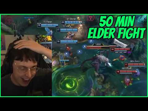 Caedrel Reacts To Cinema Minute 50 Elder Fight In T1 VS GENG thumbnail