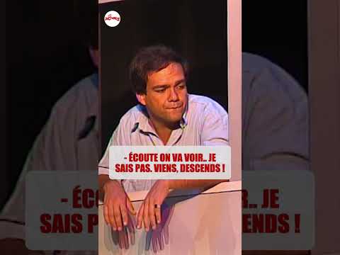 "EH, MANU ! TU DESCENDS ? - EH POURQUOI FAIRE ?" #lesinconnus #shorts thumbnail