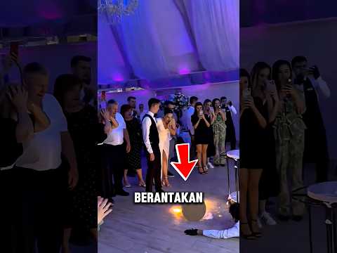 Pelayan ini Gak Sengaja Njatuhin Kue Pernikahan...Tapi Reaksi Pengantin Cowok ini Diluar Dugaan! thumbnail