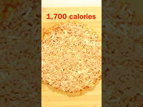 This entire pizza has just 500 calories! thumbnail