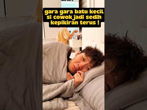 gara gara batu kecil,si cowok jadi sedih ??#deramachina #sekedarhiburan #videoshort thumbnail