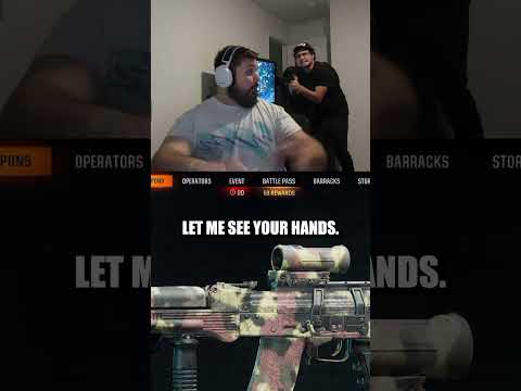 Arrested Live on Stream SWATED #callofduty #blackops6 #warzone #streamer thumbnail