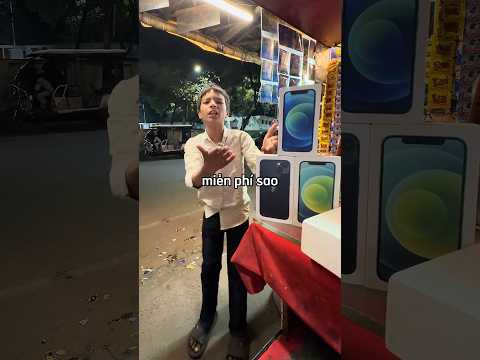 Anh chàng này sẽ tặng iphone cho ai làm được phép thuật này 😳 thumbnail