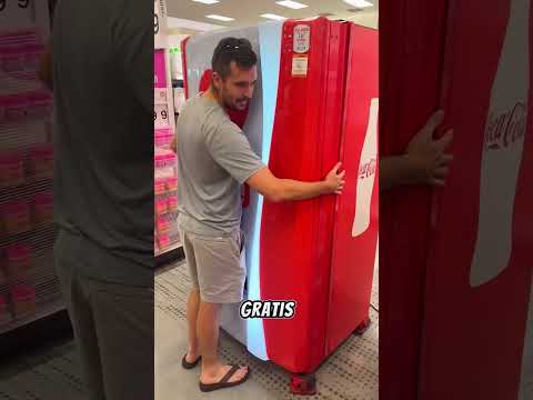 Peluk Mesin Ini dan Dapatkan Coca-Cola Gratis! 🤗🥤 #shortsviral thumbnail