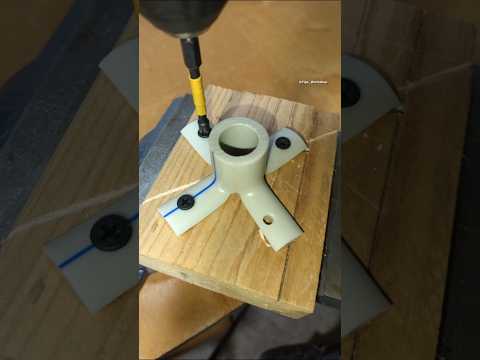 DIY Closet Rod Bracket with Plastic Pipe #diy #furniture #wardrobe thumbnail