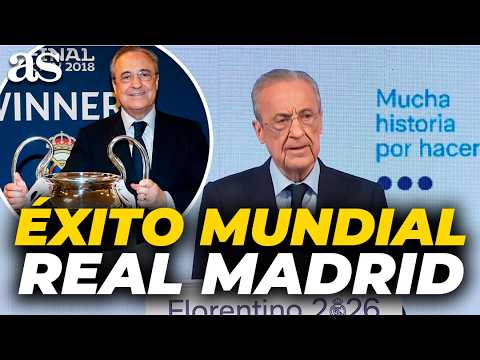 FLORENTINO PÉREZ presume de los ÉXITOS y RECONOCIMIENTOS MUNDIALES del REAL MADRID thumbnail