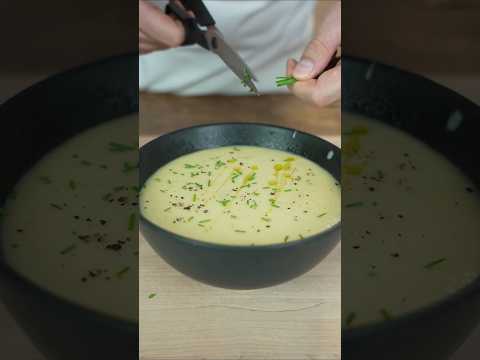 Remy's Potato Leek Soup 🍲🐭 from Ratatouille #ratatouille #cooking #soup thumbnail