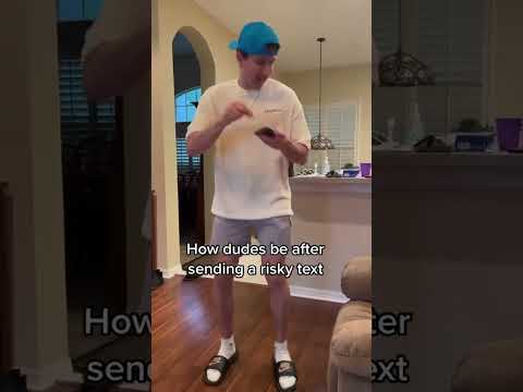 How dudes be after sending a risky text | joerauth thumbnail