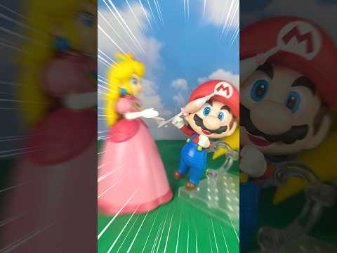 Princess Peach punches Mario #mario #supermario #bangbangbang thumbnail