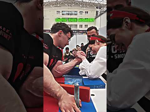 World Champion Chose Respect Over Winning ❤️‍🩹 #armwrestling thumbnail