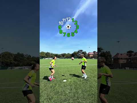 Grace ➕ Louis take on Around The Clock⏰ #football #footballskillschallenge #soccer #futbol thumbnail