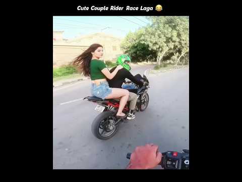 Crazy Couple KTM 😍 Ride Enjoy | Crazy Reaction | Superbike Zx10r | Without Helmet thumbnail