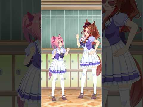 【#UMAしりとり】ウララとヤン子がしりとりをやってるぞ #shorts #ウマ娘 thumbnail