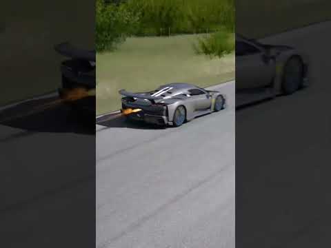 Ferrari F80 vs Yamaha R1 #shorts #ferrari #ferrarif80 #yamaha #yamahar1 #superbike #supercars #car thumbnail