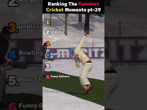 Ranking The FUNNIEST Cricket Moments | Pt. 29 thumbnail