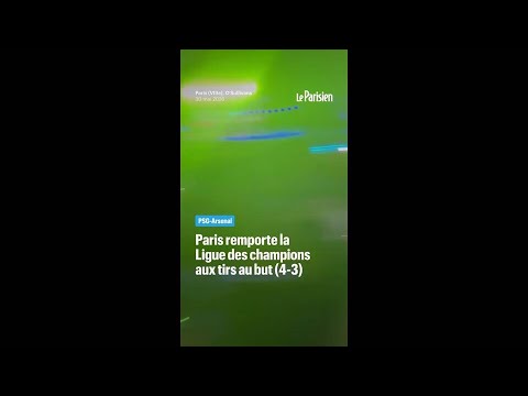 PSG-Arsenal : Paris remporte la Ligue des champions aux tirs au but thumbnail