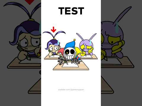 OMG!! Failed The School Test🤣Prototype & Lily Lovebraids & JAX Funny Animation #school #comedy thumbnail