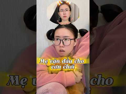 Khi mẹ vặn đầu để doạ con gái#shorts #haihuoc thumbnail