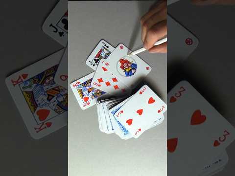 Playing cards on paper #drawing thumbnail