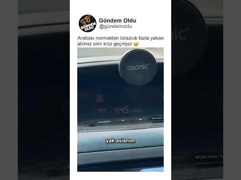 Arabası normalden birazcık fazla yakan abimiz sinir krizi geçiriyor 😅 thumbnail