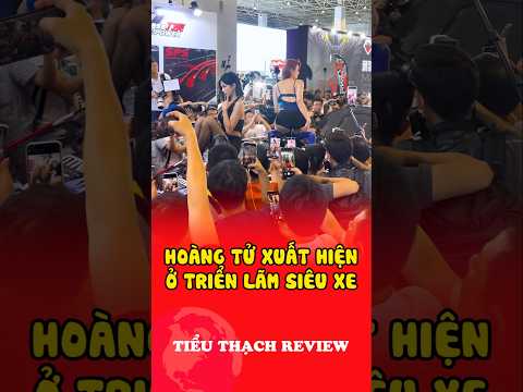 Hoàng tử xuất hiện ở triển lãm siêu xe #shorts thumbnail