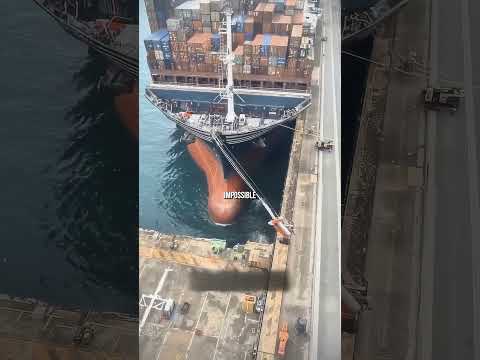 😳 Comment les bateau cargos s’arrêtent… thumbnail