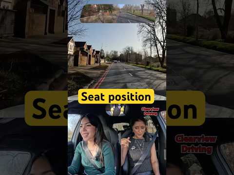 ADJUST YOUR SEAT PROPERLY #driving #car #learn #clutch #london #teacher #pov @Angelinapj thumbnail