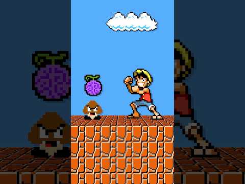 Mario Tries to Stomp a Goomba… But It's BOUNCY?! 🍄😂 #mario #nintendo #onepiece thumbnail