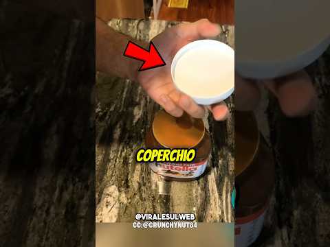 Segreto NASCOSTO nella NUTELLA😱 #shorts thumbnail