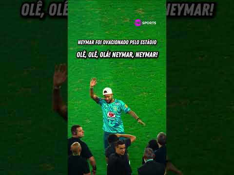 O NEYMAR FOI OVACIONADO PELA TORCIDA NO MARACANÃ! 🇧🇷🔥 #shorts thumbnail
