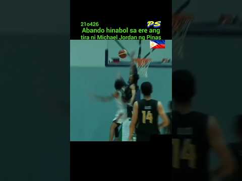 Rhenz Abando binutata sa ere ang tira ni Michael Jordan ng Pinas. thumbnail