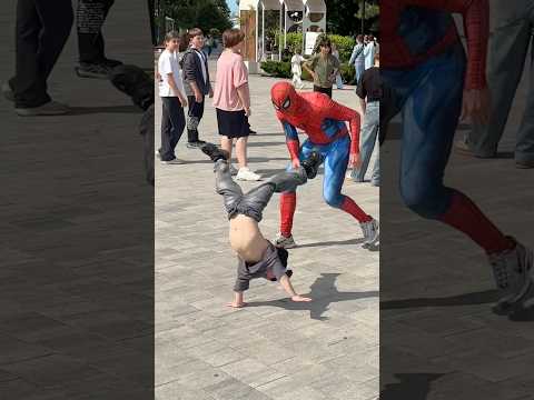 Spider-Man didn't expect this😱 #spiderman thumbnail