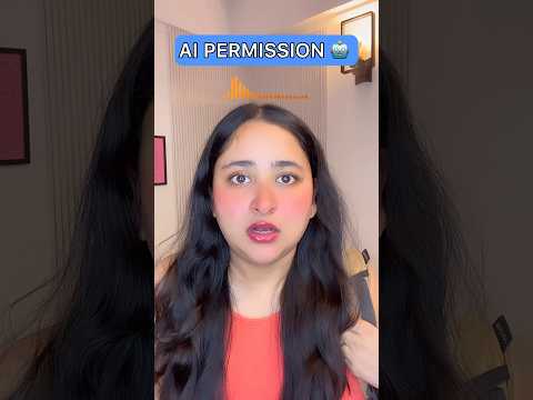 You Have to Take Permission from AI #funnyshorts #ytshorts #shorts thumbnail
